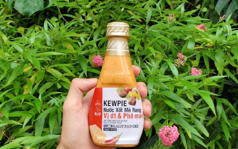 xốt mè rang vị ớt & phô mai Kewpie