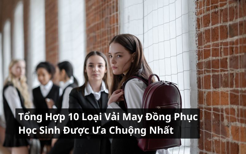 vải may đồng phục học sinh