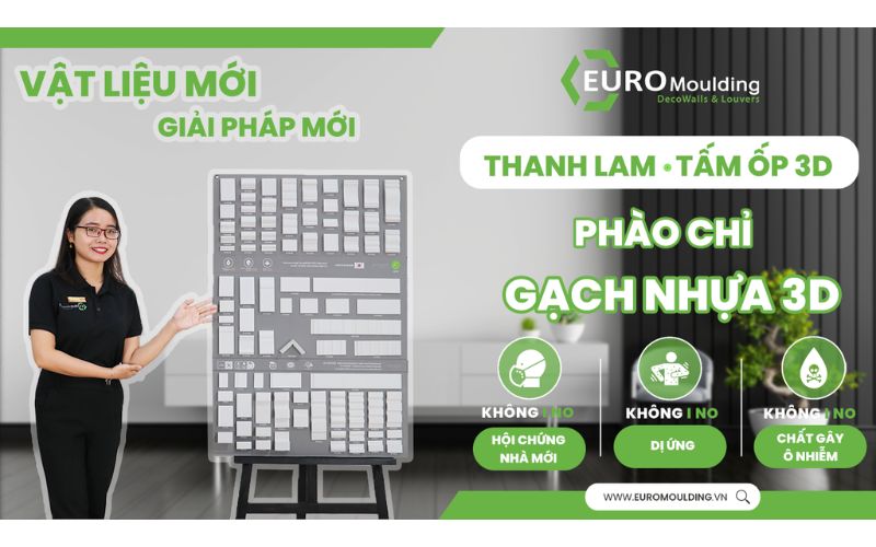 đơn vị cung cấp và thi công phào chỉ Euro Moulding