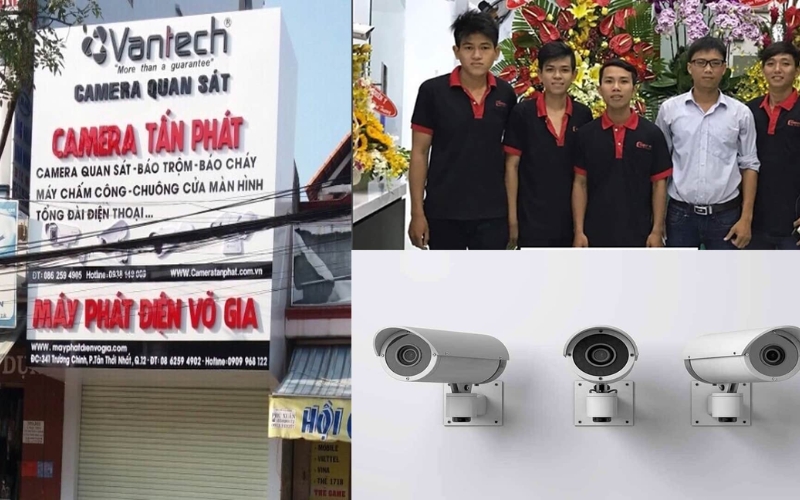 cửa hàng bán camera Tấn Phát Camera