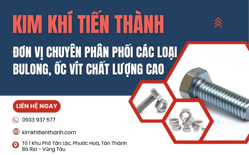 mua bulong tại xưởng kim khí tiến thành